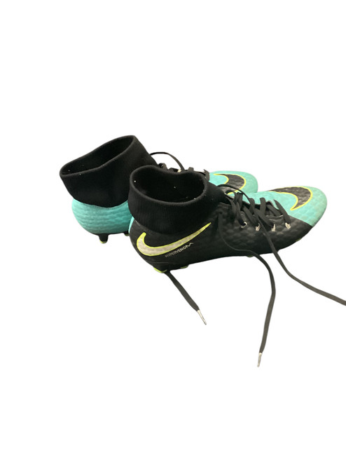 Used Nike HYPERVENOM Soccer Cleats Black Senior 8 11845-S000012924
