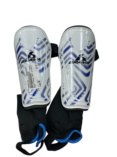 Vist Large View of Product Image Which is Used Brava Soccer Shin Guards Adult 
