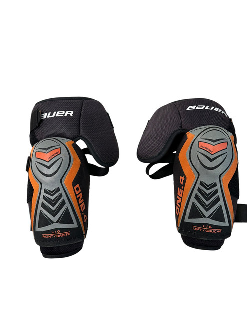 Vist Large View of Product Image Which is Used Bauer SUPREME ONE.6 Senior Elbow Pads LG