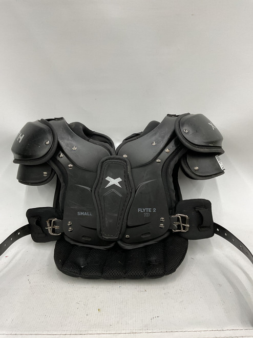 Vist Large View of Product Image Which is Used Xenith FLYTE 2 TD FB Shoulder Pads Black SM