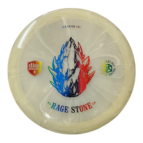 Vist Large View of Product Image Which is Used Discmania RAGE STONE LUX VAPOR FD1 Disc Golf Driver None 174g
