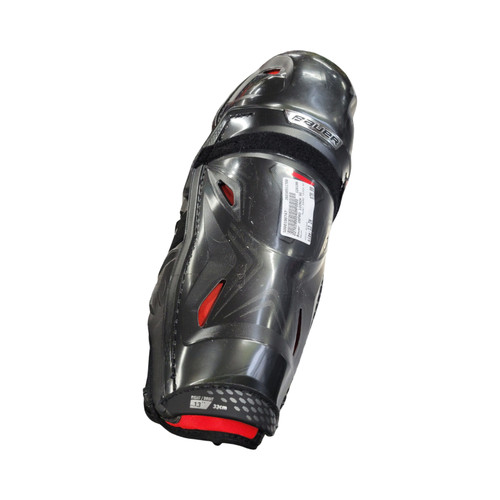 Vist Large View of Product Image Which is Used Bauer 3XPRO 13INCH SG Senior Shin Guards Black 13"