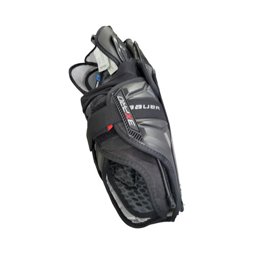 Vist Large View of Product Image Which is Used Bauer 3XPRO 13INCH SG Senior Shin Guards Black 13"