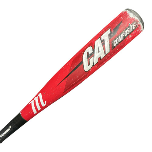 Vist Large View of Product Image Which is Used Marucci CAT COMPOSITE BB/SB USSSA 2 3/4 Bat 26"