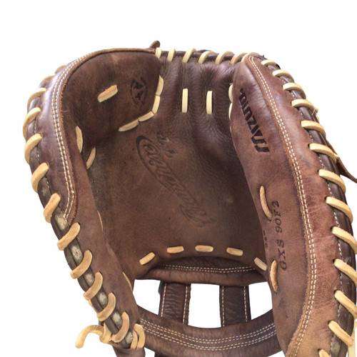 Vist Large View of Product Image Which is Used Mizuno FRANCHISE BB/SB Catchers RH Throw Brown 34"