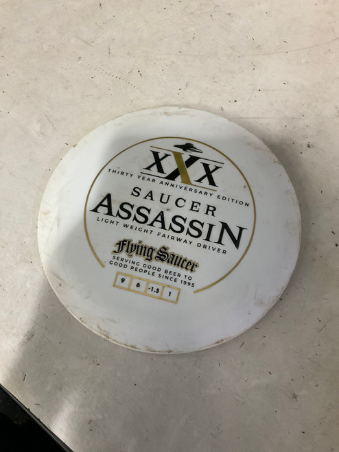 Vist Large View of Product Image Which is Used Gateway ASSASIN Disc Golf Driver White