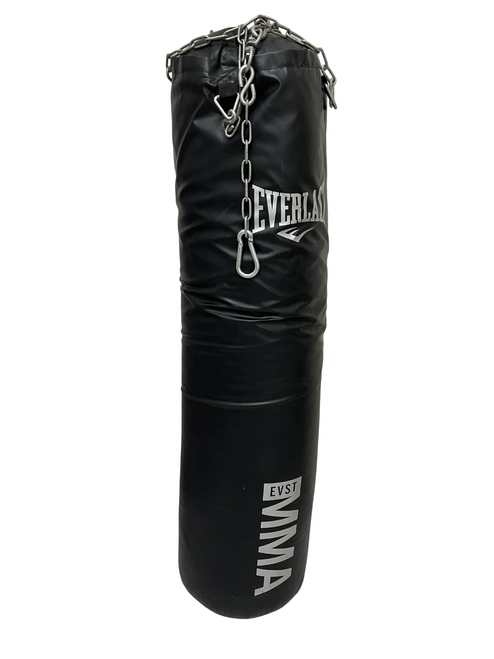 Vist Large View of Product Image Which is Used Everlast 100LB Bag MMA Boxing Heavy Bag Black 100 lb