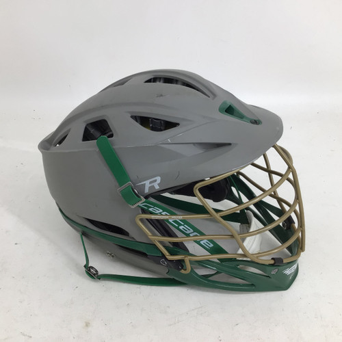 Vist Large View of Product Image Which is Used Cascade R LAX HELMET SR MD HELMET Lacrosse Helmet Grey MD