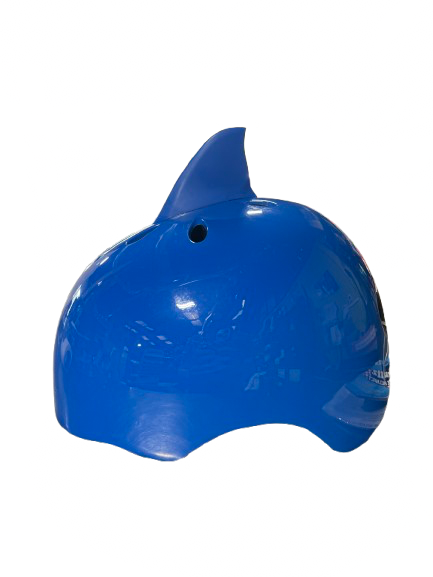 Vist Large View of Product Image Which is Used Raskullz RASKULLZ YOUTH SHARK HELMET Bike Helmet Royal Blue SM