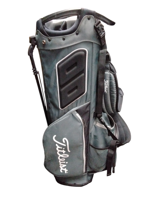 Vist Large View of Product Image Which is Used Titleist HYBRID 14 Mens Stand Bag Grey