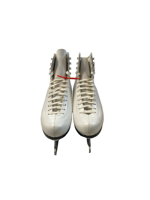 Vist Large View of Product Image Which is Used AMERICAN FIGURE SKATES WomensFigure Skate White Senior 9