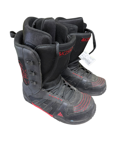 Vist Large View of Product Image Which is Used K2 HASHTAG Mens Snowboard Boots Black Senior 9.5