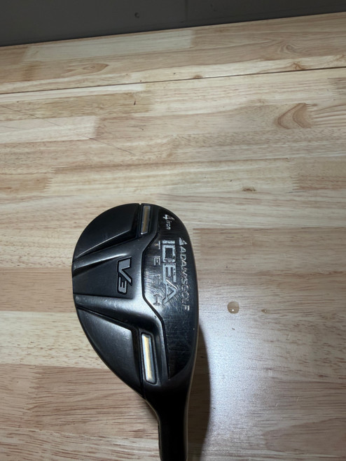Vist Large View of Product Image Which is Used Adams Golf V3 Mens Hybrid Club RH 4 Hybrid