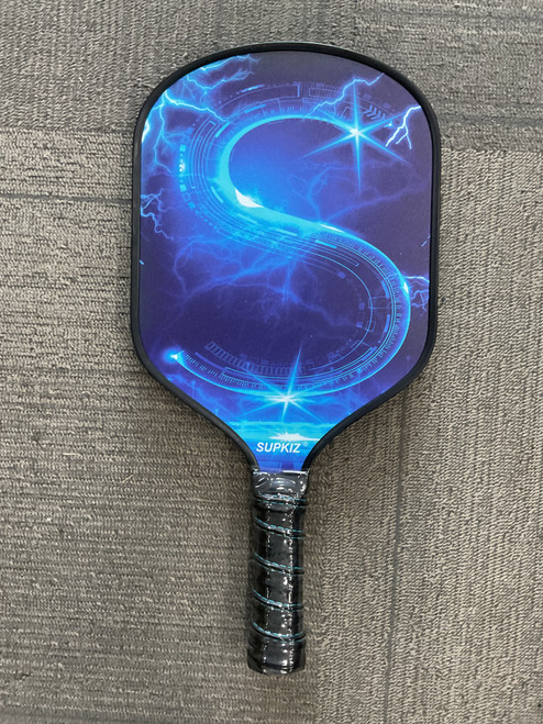 Vist Large View of Product Image Which is Used SUPKIZ PICKLEBALL PADDLE Pickleball Racquet Royal Blue