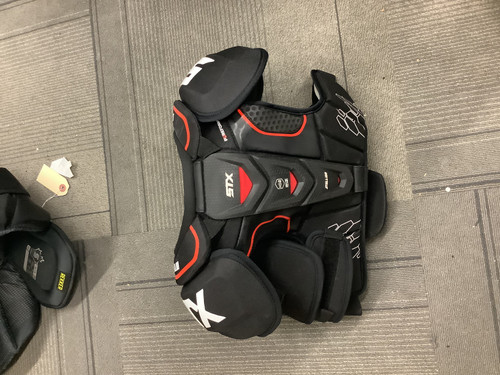 Vist Large View of Product Image Which is Used STX STALLION HPR Junior Shoulder Pads MD