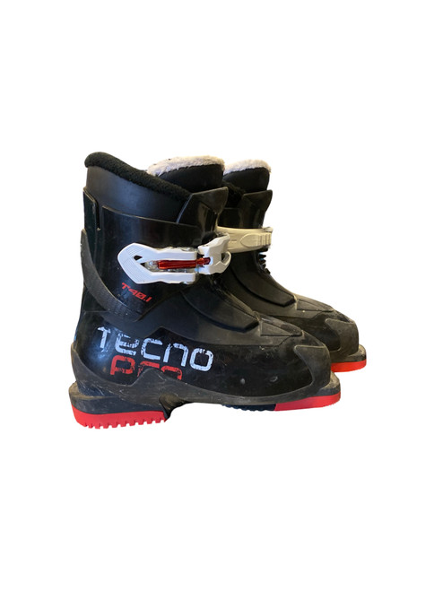 Vist Large View of Product Image Which is Used Tecno Pro T40.1 Boys DH Ski Boot Black 195 MP - Y13