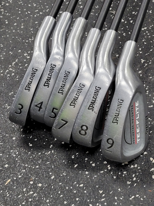 Vist Large View of Product Image Which is Used Spalding TEE-FLITE Mens Iron Set RH 3I-9I