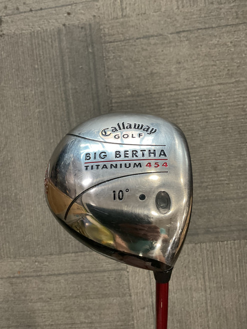 Vist Large View of Product Image Which is Used Callaway BIG BERTHA TITANIUM 454 Mens Driver RH 10.0 Degree