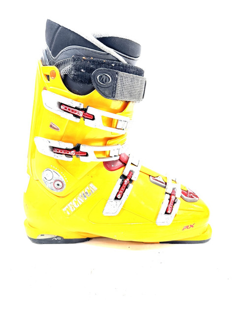 Vist Large View of Product Image Which is Used Tecnica RX Mens DH Ski Boot Orange 305 MP - M12.5
