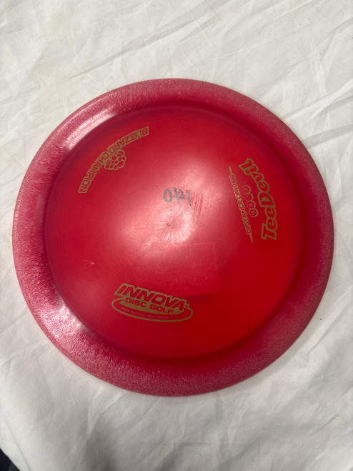 Vist Large View of Product Image Which is Used Innova TEEDEVIL DRIVER Disc Golf Driver Red
