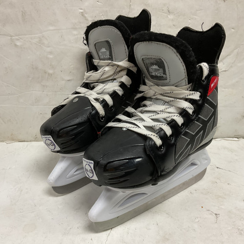 Vist Large View of Product Image Which is Used Lake Placid WIZARD 10-13 Youth Hockey Skate Adjustable