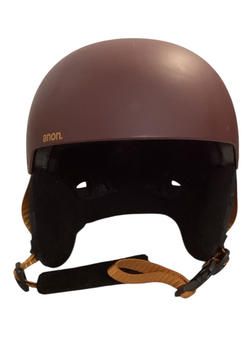 Vist Large View of Product Image Which is Used Anon RAIDER Snowsport Helmet Adult Maroon MD
