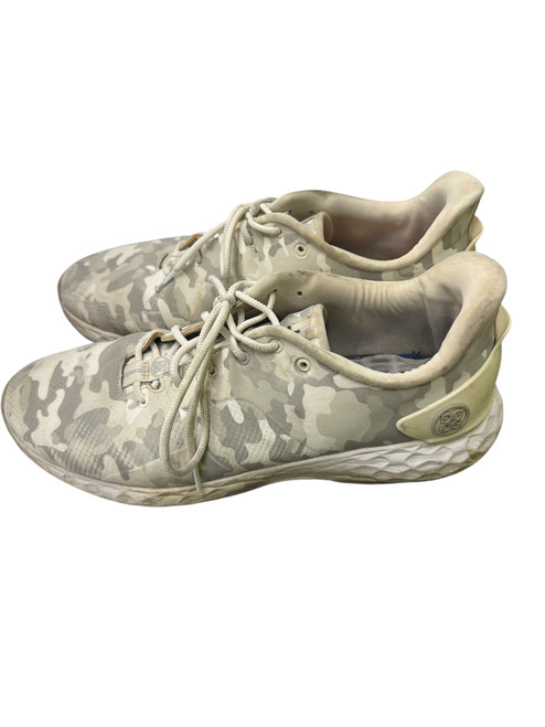 Vist Large View of Product Image Which is Used Mens Golf Shoes White Senior 12.5
