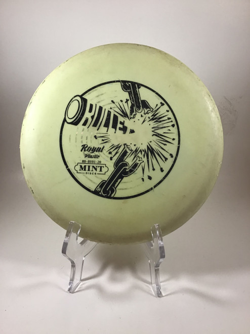 Vist Large View of Product Image Which is Used Mint ROYAL BULLET Disc Golf Putter Yellow 174g