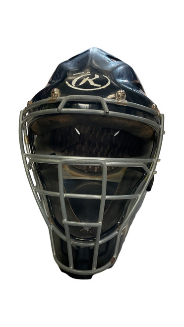 Vist Large View of Product Image Which is Rawlings COOLFLO Catchers Mask Black