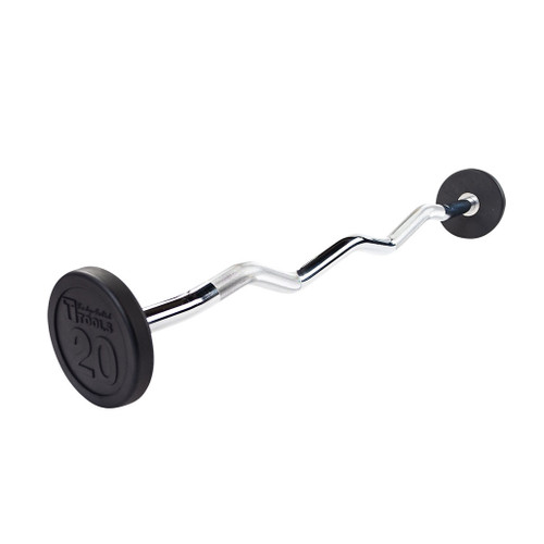 Vist Large View of Product Image Which is New 20LB EZ Curl Barbell