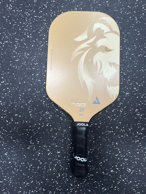Vist Large View of Product Image Which is Used MAGNUS Pickleball Racquet Tan