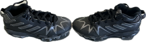Vist Large View of Product Image Which is Used Adidas Jr FB Cleats Black Junior 01