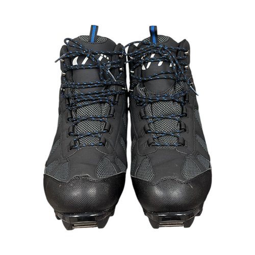 Vist Large View of Product Image Which is Used Whitewoods Mens NNN XC Ski Boots Black Mens 12.5-13