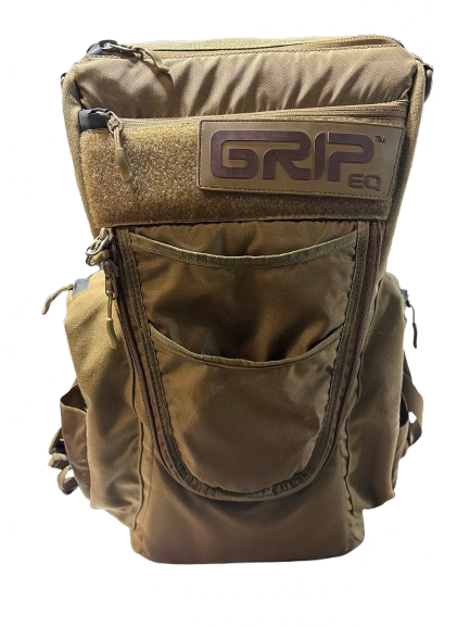 Vist Large View of Product Image Which is Used GRIP EQ CX1 SERIES Disc Golf Backpack Tan