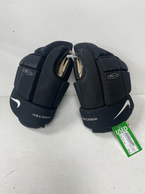 Vist Large View of Product Image Which is Used Nike IGNITE 4 Senior Gloves Black 13 1/2"