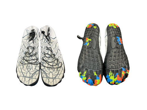Vist Large View of Product Image Which is Used Water Shoes M White Senior 13.5