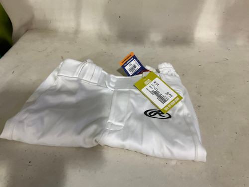 Vist Large View of Product Image Which is Used Rawlings BB PANTS BB/SB Pant Boys White SM