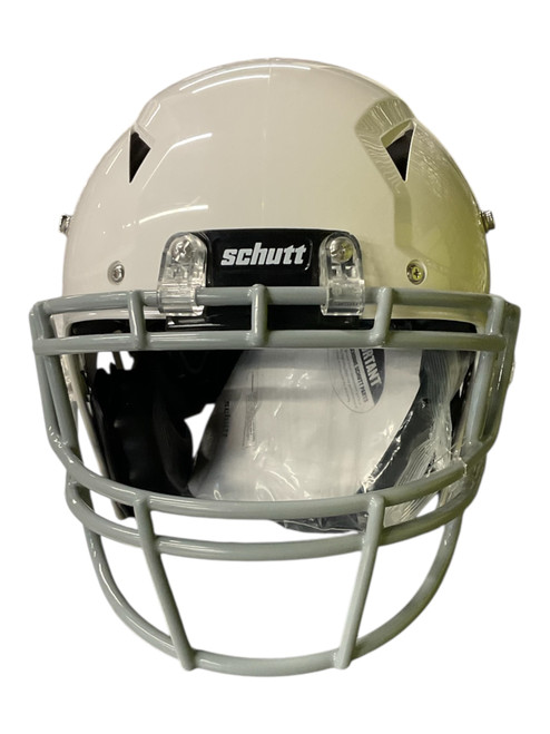 Vist Large View of Product Image Which is Used Schutt SCHUTT A11 WHITE YTH SML FOOTBALL HELMET FB Helmet White SM