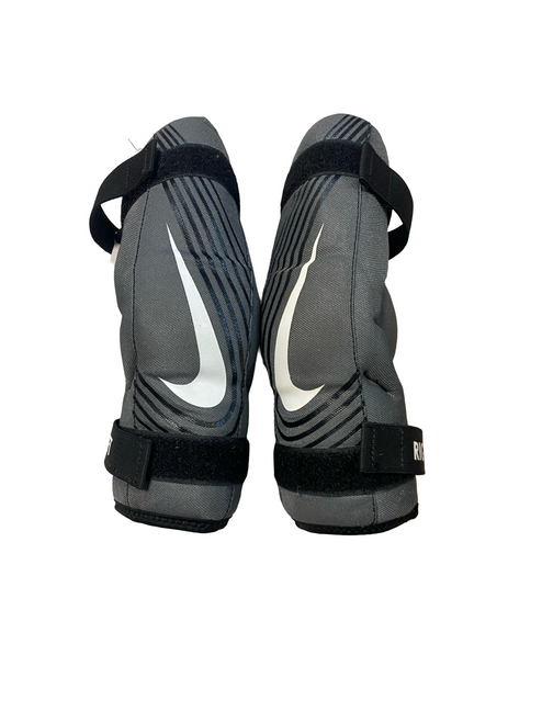 Vist Large View of Product Image Which is Used Nike VAPOR LT Lacrosse Gloves Junior Grey MD