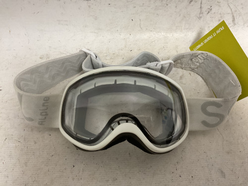 Vist Large View of Product Image Which is Used Snow Goggles Youth White