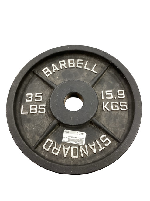 Vist Large View of Product Image Which is Used Olympic Plate (Each) 35 lb