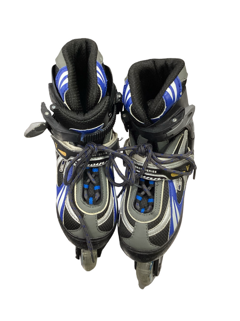 Vist Large View of Product Image Which is Used Schwinn ABEC 5 Junior Rec Fitness Skates Black Adjustable