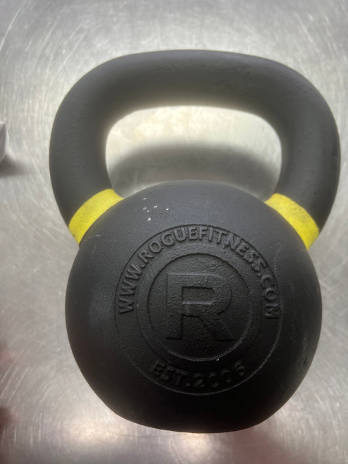 Vist Large View of Product Image Which is Used Rogue Kettle Dumbbell (Each) Black 35 lb
