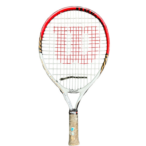 Vist Large View of Product Image Which is Used Wilson ROGER FEDERER 19 Junior Tennis Racquet Red 19"