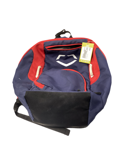 Vist Large View of Product Image Which is Used Evoshield STANDARD BACKPACK BB/SB Player Backpack Navy Blue