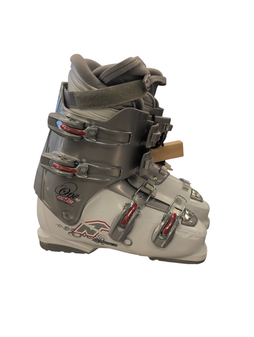 Vist Large View of Product Image Which is Used Nordica ONE Womens DH Ski Boot Grey 315 MP - M13.5