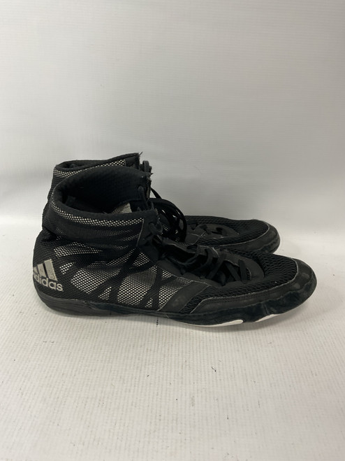 Vist Large View of Product Image Which is Used Adidas Wrestling Shoes Black Senior 12