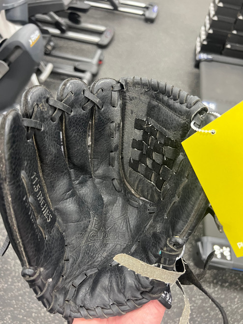 Vist Large View of Product Image Which is Used Adidas TS1150DC BB/SB Glove LH Throw Black 11 1/2"