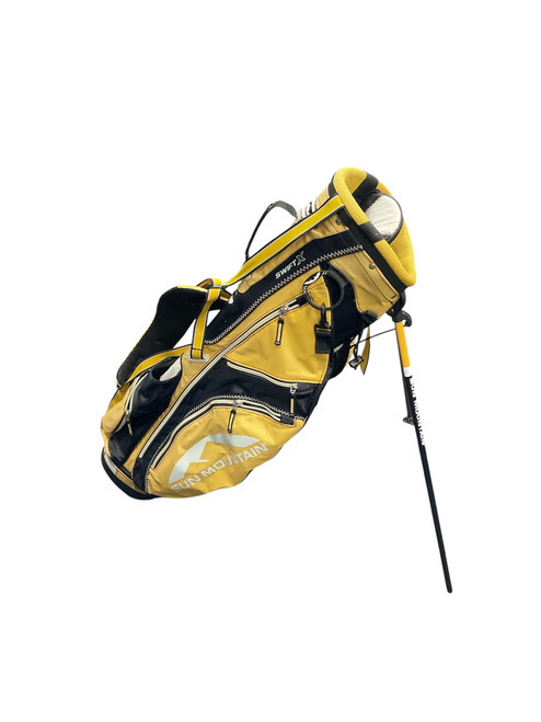 Vist Large View of Product Image Which is Used Sun Mountain SWIFT X Mens Stand Bag Yellow