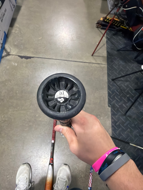 Vist Large View of Product Image Which is Used Demarini CF BLACK CBZL-BL BB/SB USSSA 2 3/4 Bat 31"